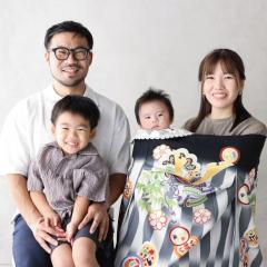 楽しそうな家族写真