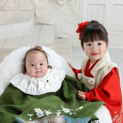 着物のきょうだい写真