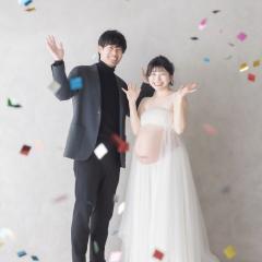 楽しそうなマタニティ写真