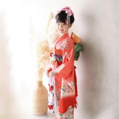 持込着物を着た７歳の女の子