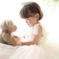 ぬいぐるみとおんなのこ