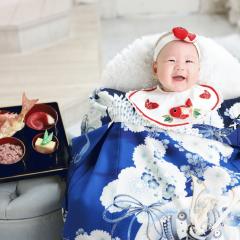 お食い初めの写真