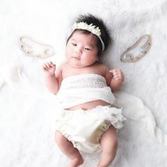天使のような赤ちゃん