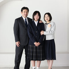 家族みんなで写真撮ったよ