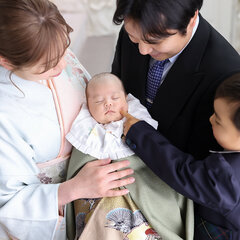 家族みんなで写真撮ったよ