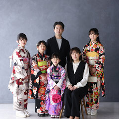 家族みんなで写真撮ったよ