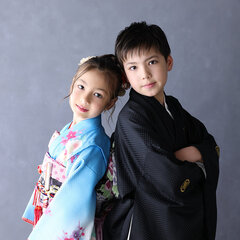 兄弟で写真撮ったよ