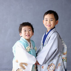 兄弟で写真撮ったよ