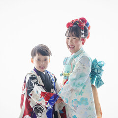 兄弟で写真撮ったよ