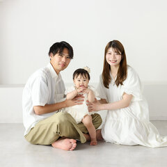 家族みんなで写真撮ったよ