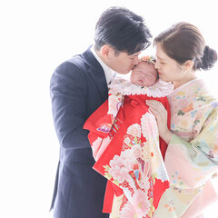 家族で写真撮ったよ